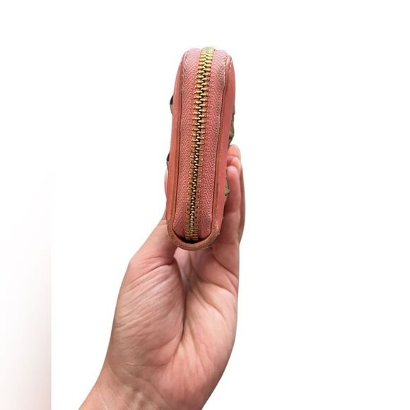 JIMMY CHOO Pink Star-Studded Long Wallet - Picture 9 of 16